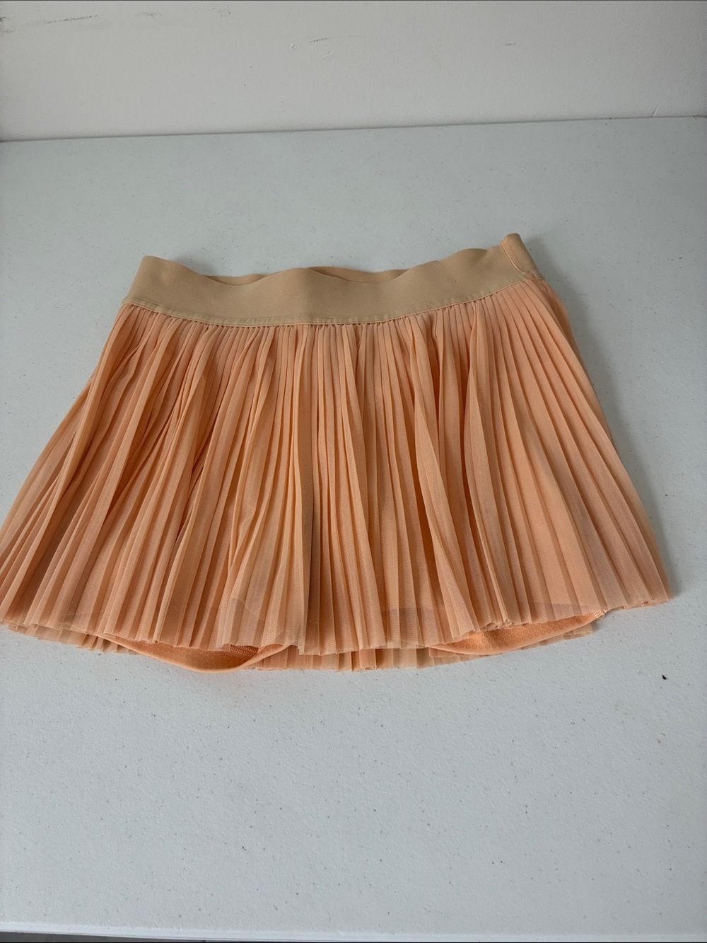 lululemon athletica Peach Pleated Skater Skirt